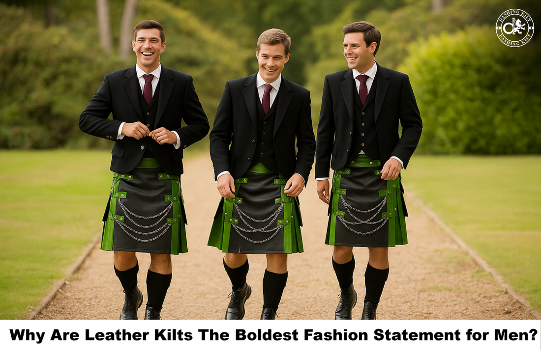 Why Are Leather Kilts the Boldest Fashion Statement for Men?