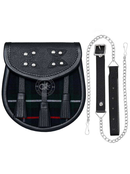 Semi Dress Ross Mackenzie Tartan Sporran-Kilt Accessory for Men’s
