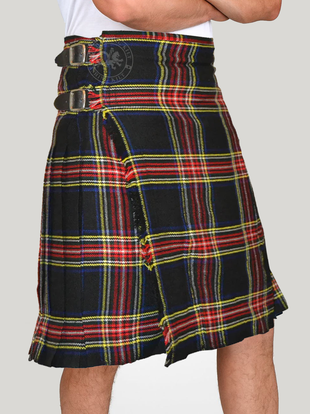 Black Stewart Tartan Kilt