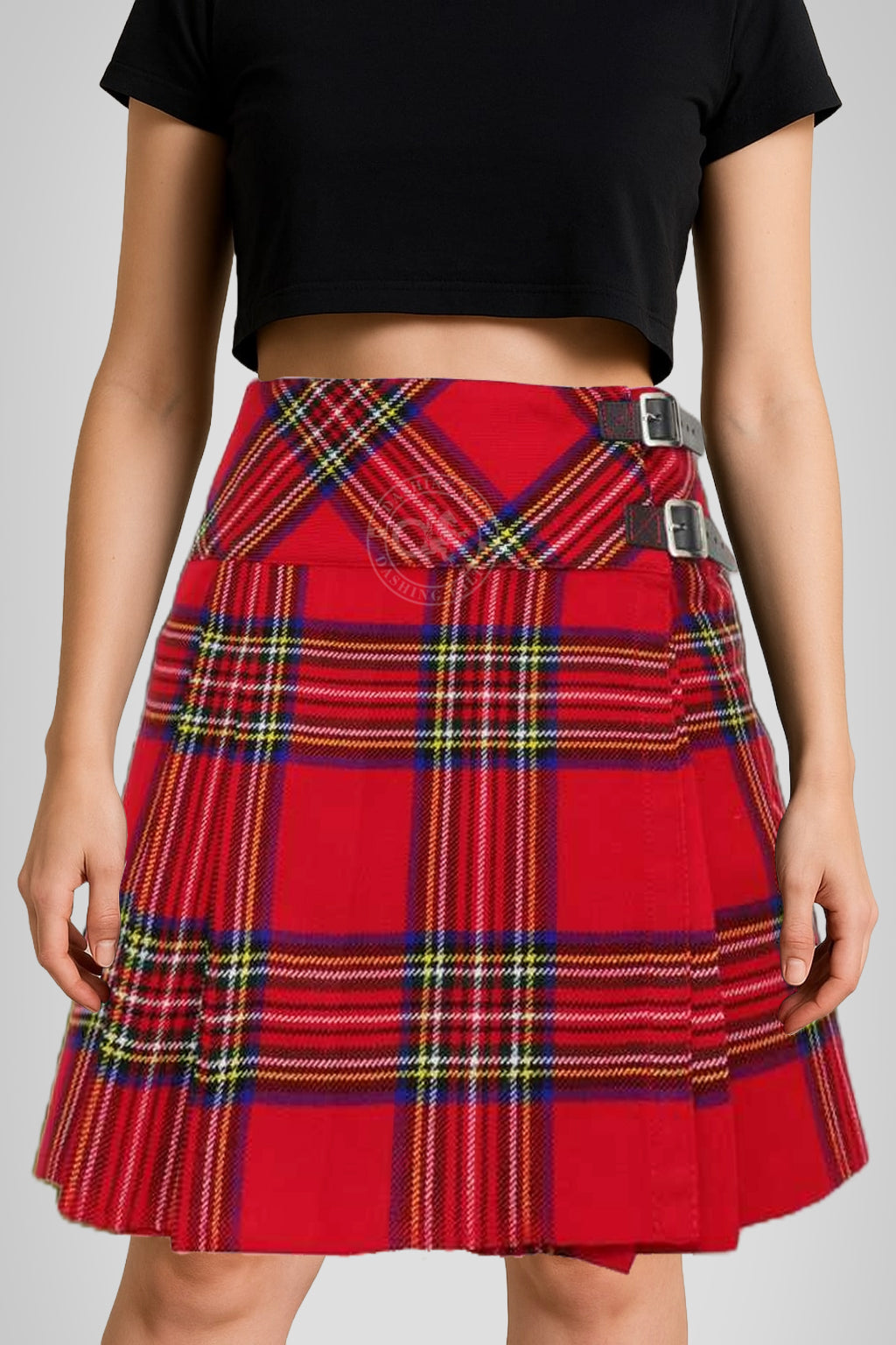 Women’s 16 inches Royal Stewart Tartan Billi Kilt Skirt