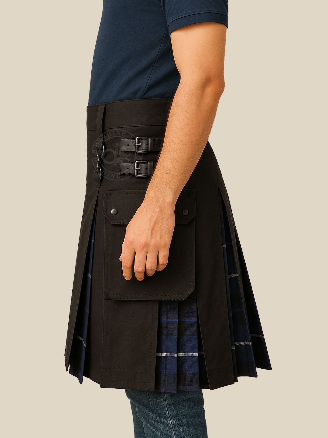 Men Black and Pride of scotland