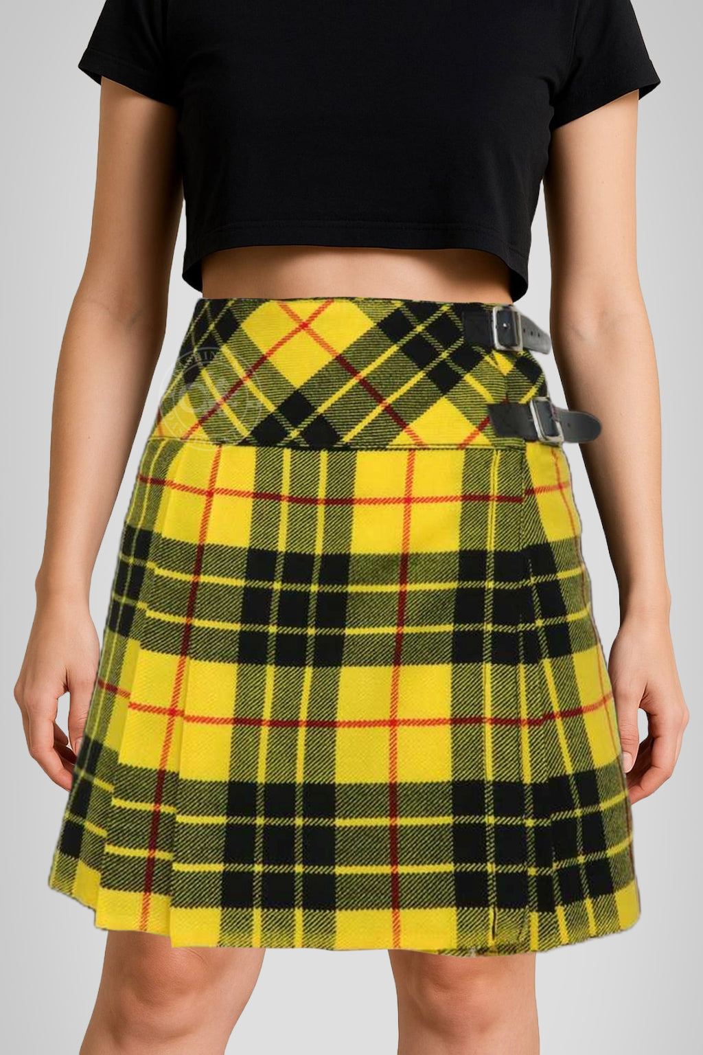 Women’s 16 inches MacLeod of Lewis Tartan Billi Kilt Skirt