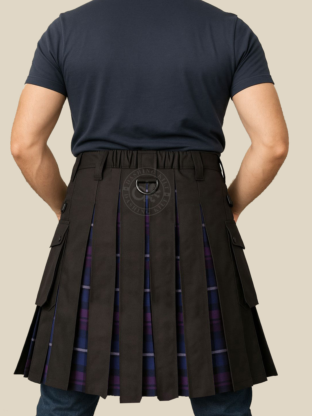 Men Black and Pride of scotland