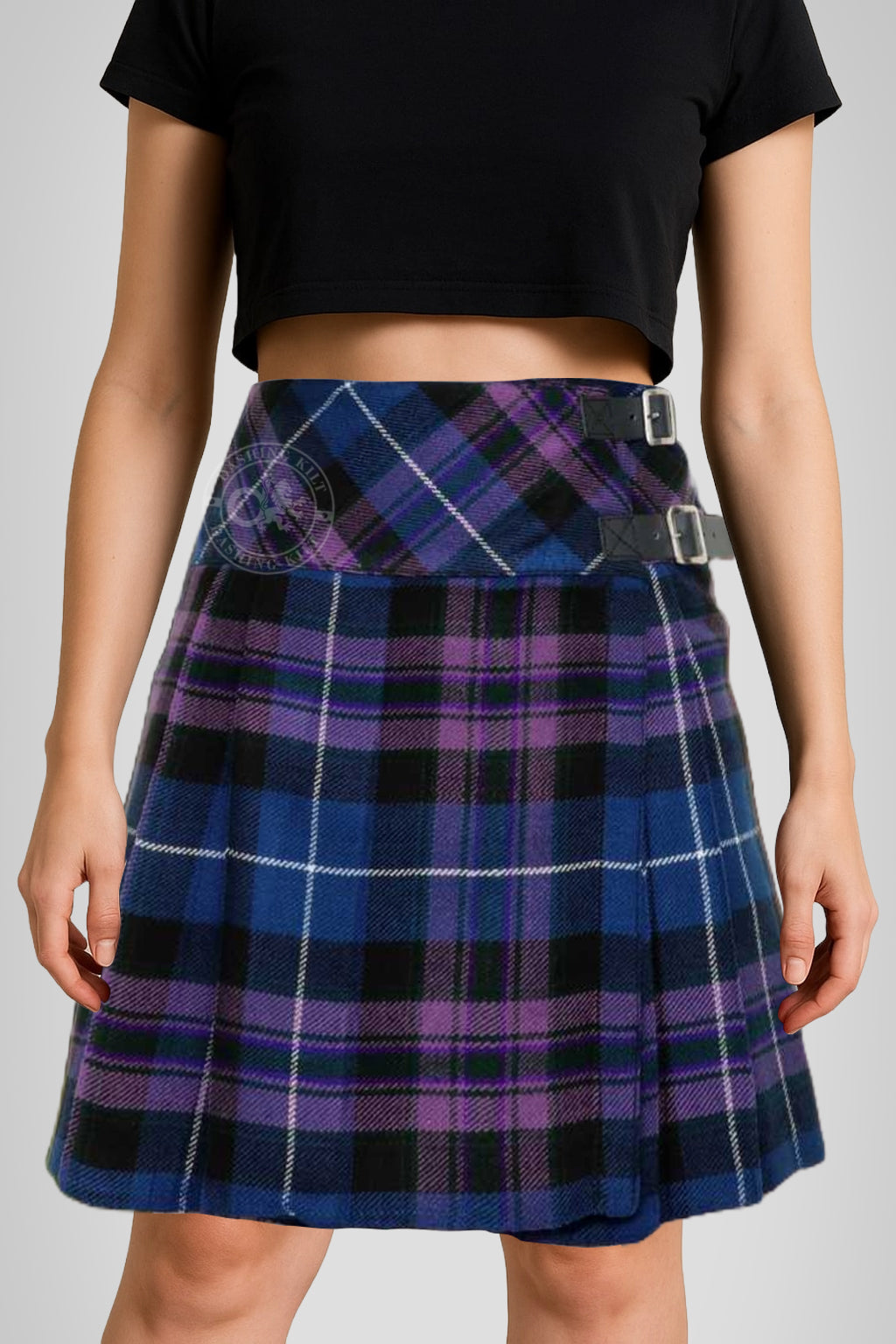 Women’s 16 inches Pride of Scotland Tartan Billi Kilt Skirt