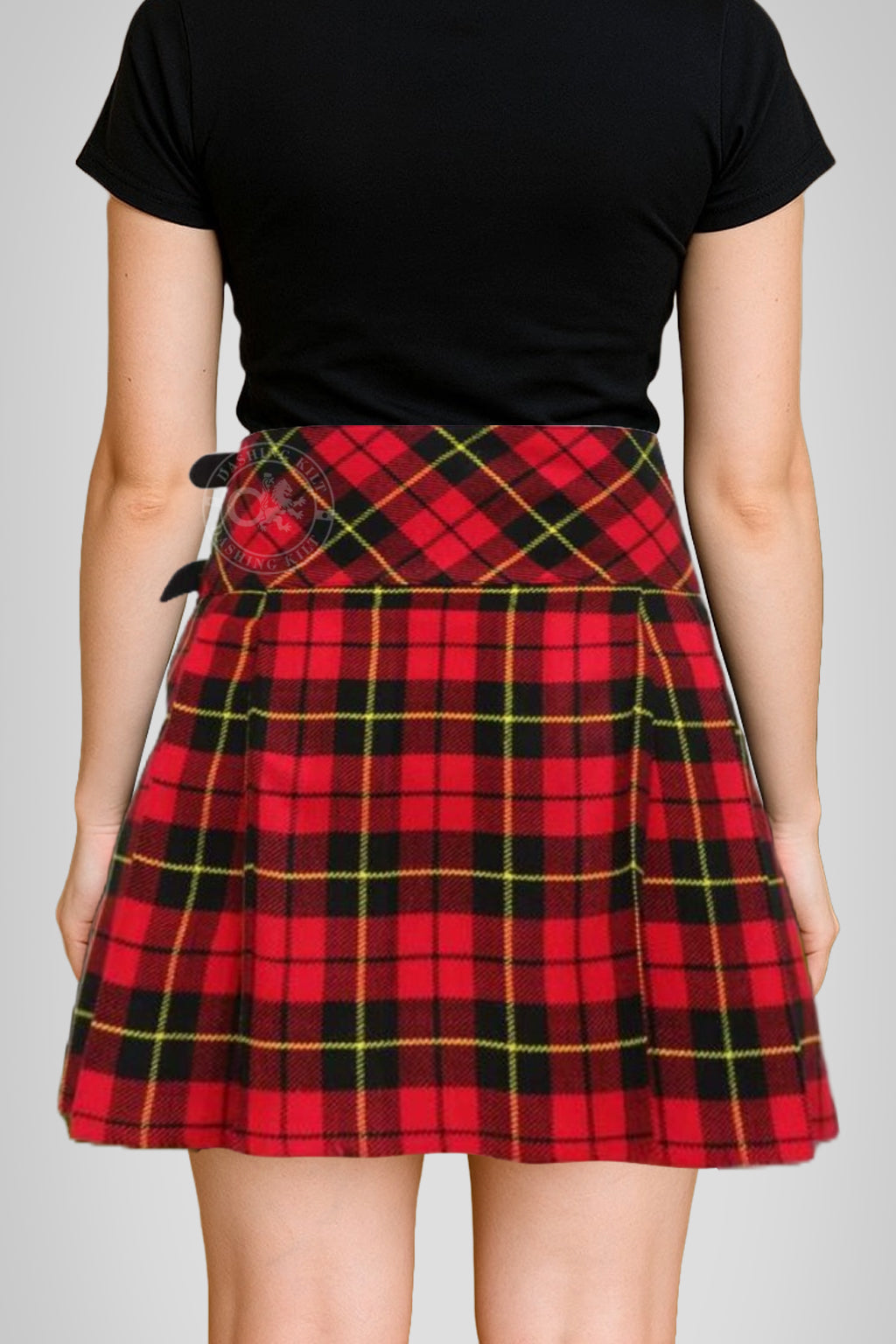 Women’s 16 inches Wallace Tartan Billi Kilt Skirt