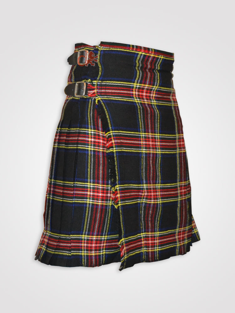 Black Stewart Tartan Kilt