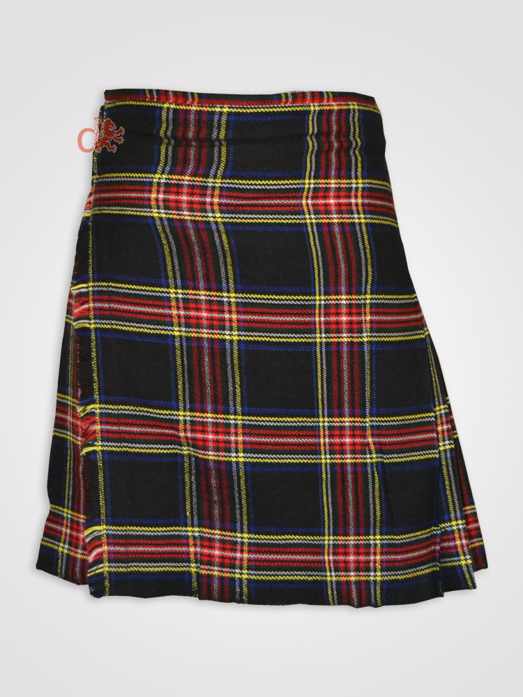 Black Stewart Tartan Kilt