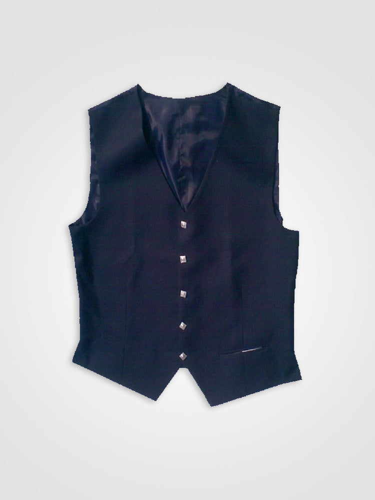 Dark Blue Argyll Kilt Jacket Waistcoat