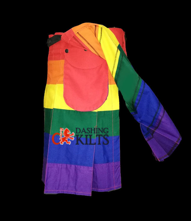 Pride Rainbow Dashing kilt