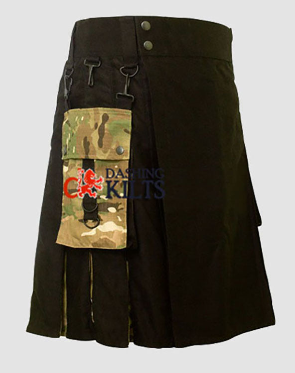 Tactical Hybrid Camo Kilt