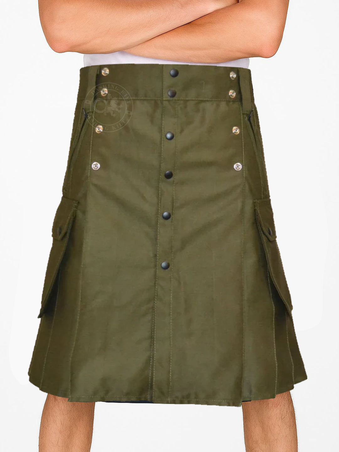 Detachable Apron Mocker kilt