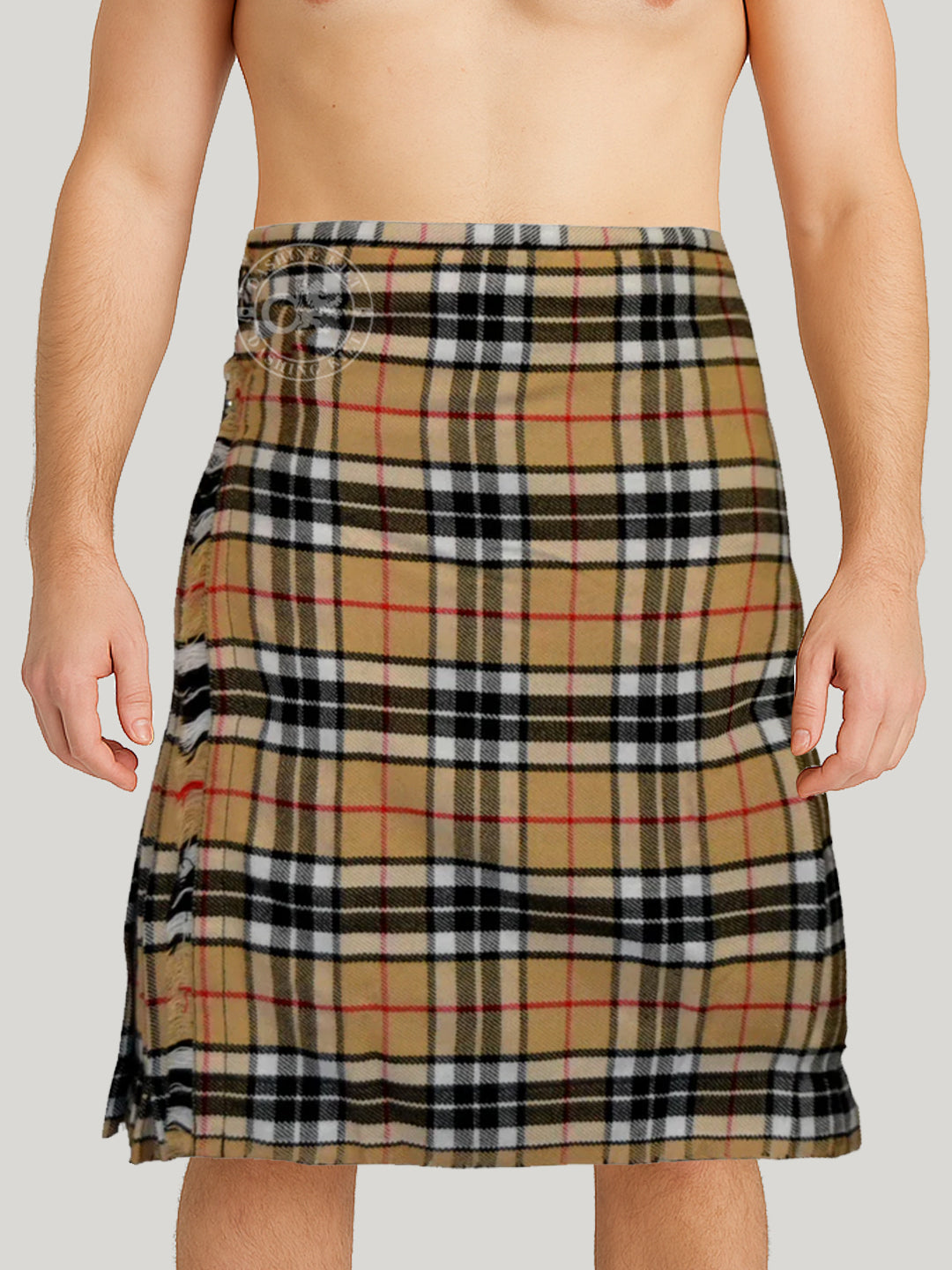 Thompson Camel tartan Clan kilt
