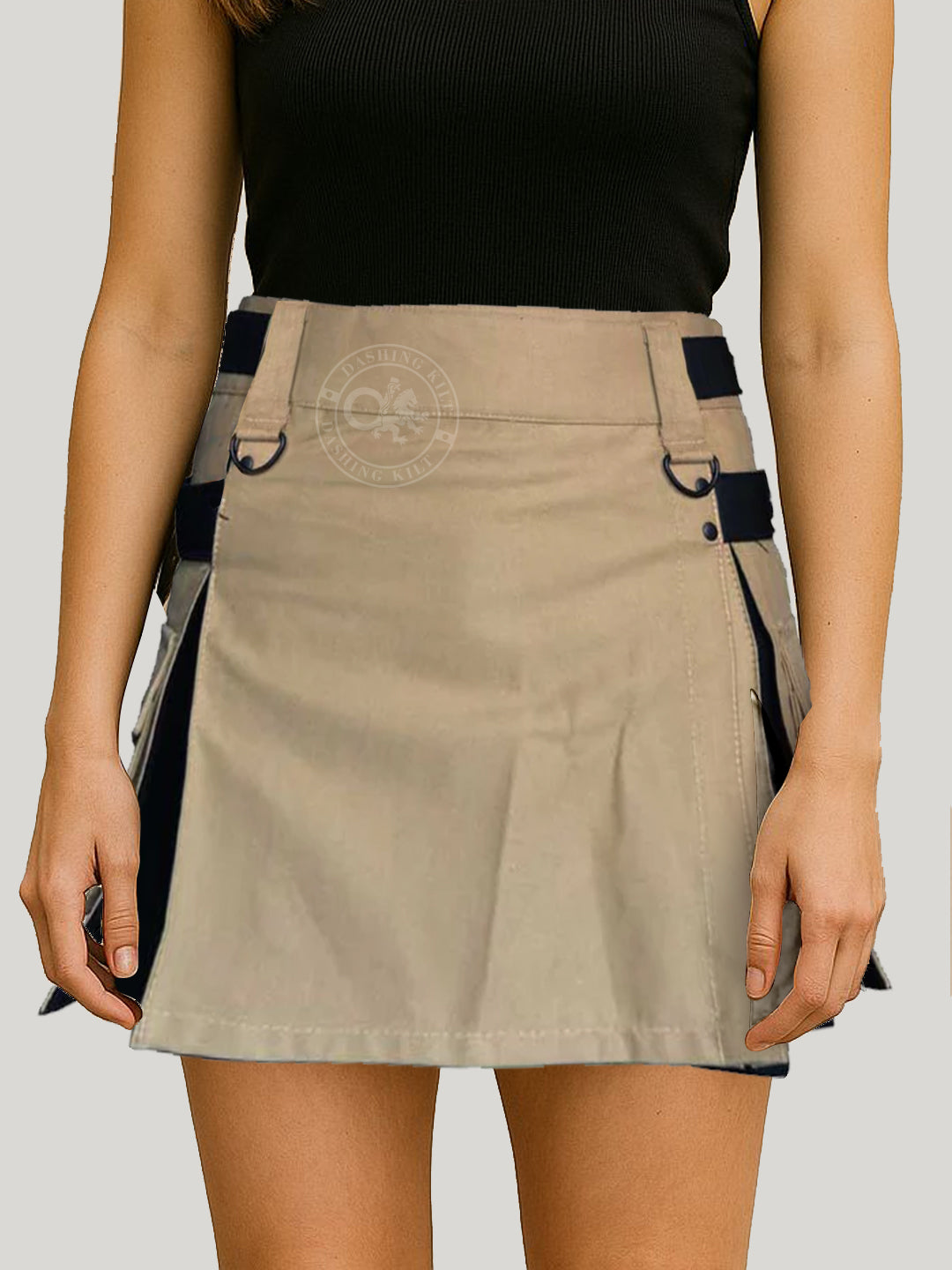 Hybrid Khaki ladies kilts