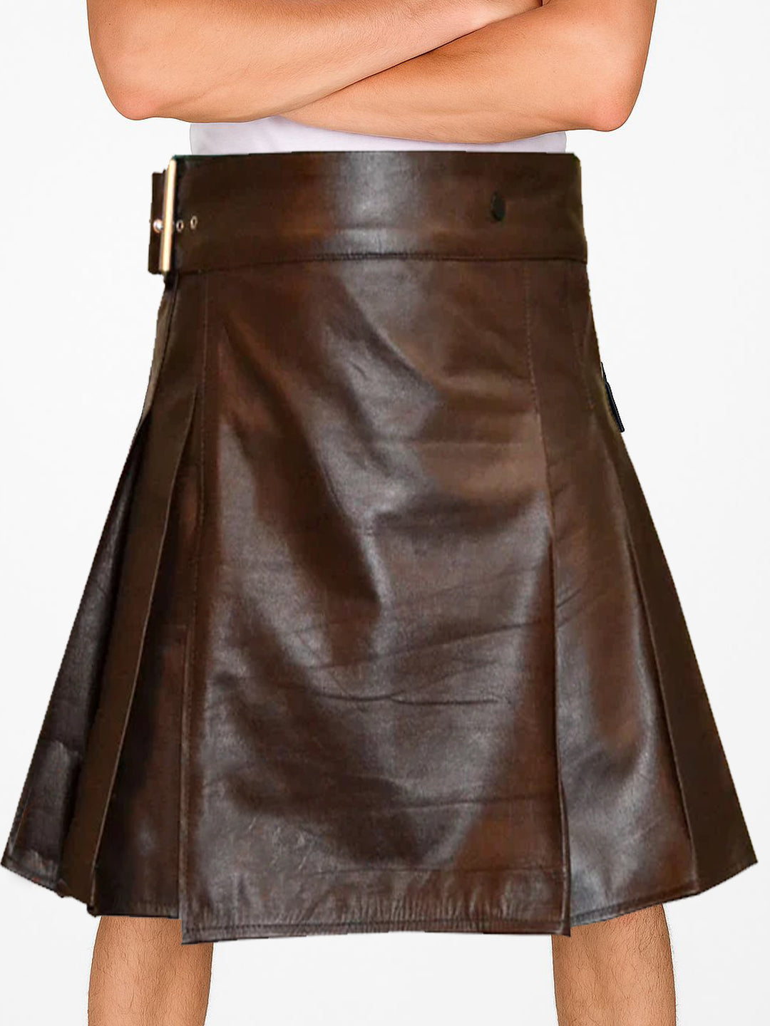 Unisex Leather kilt