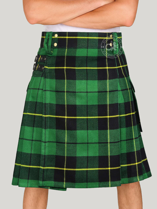 Wallace Hunting Tartan 16oz Utility Kilt for Men