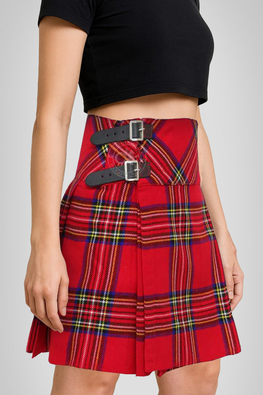 Women’s 16 inches Royal Stewart Tartan Billi Kilt Skirt