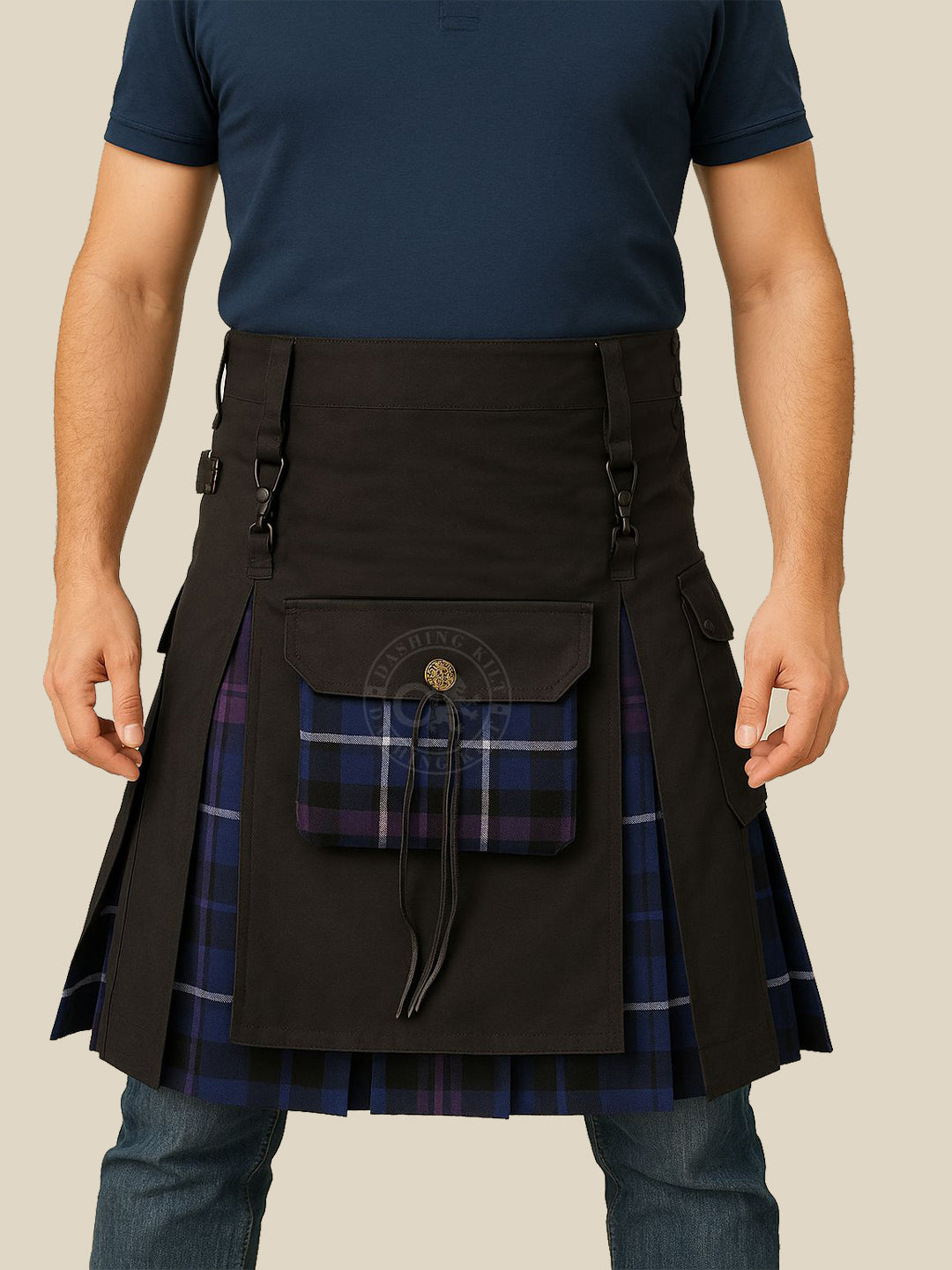 Men Black and Pride of scotland
