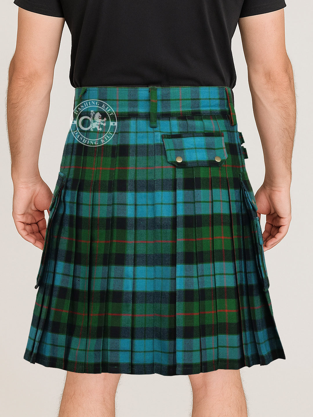 Gunn Ancient Tartan 16oz Utility Kilt for Men