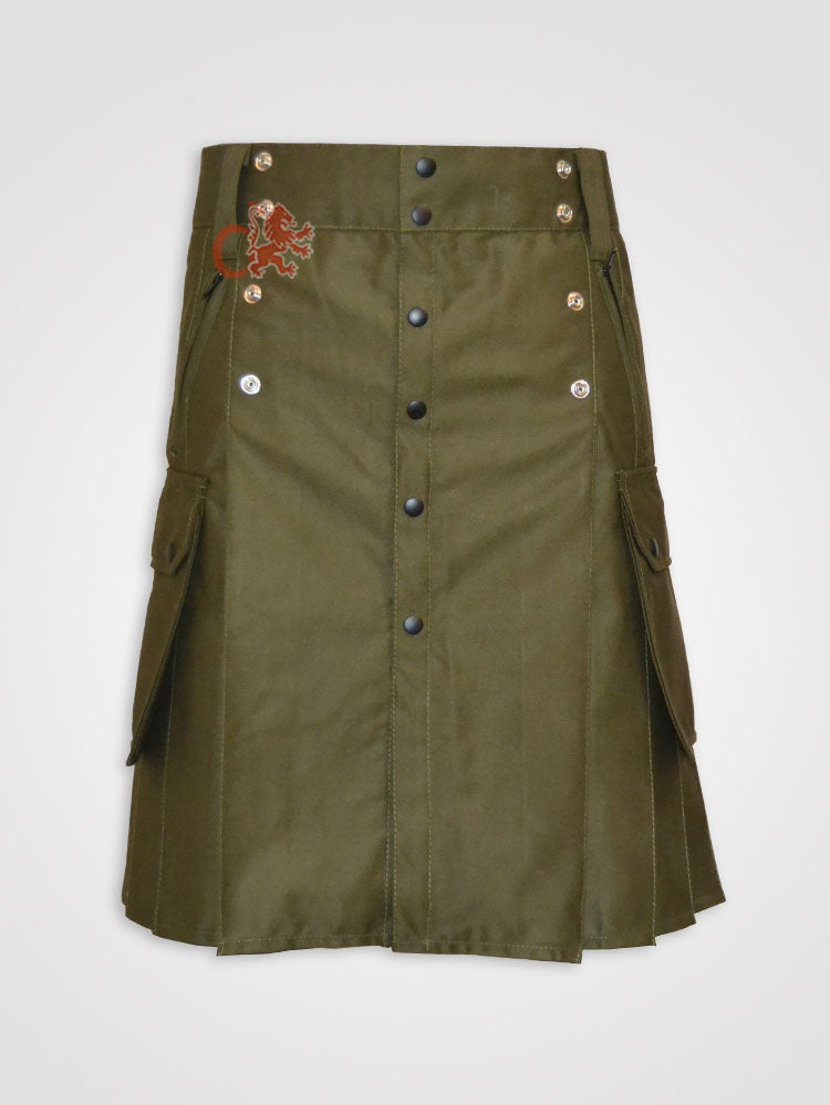 Detachable Apron Mocker kilt