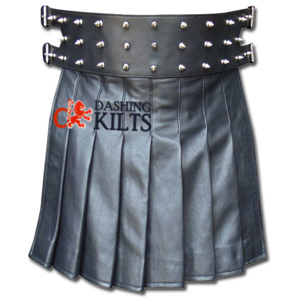 Mini Leather Gladiator Kilt