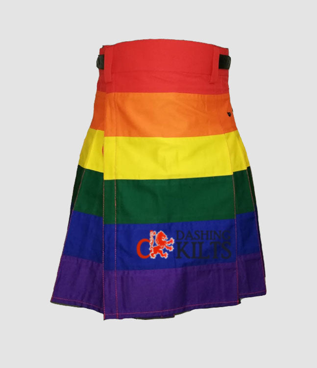 Pride Rainbow Dashing kilt