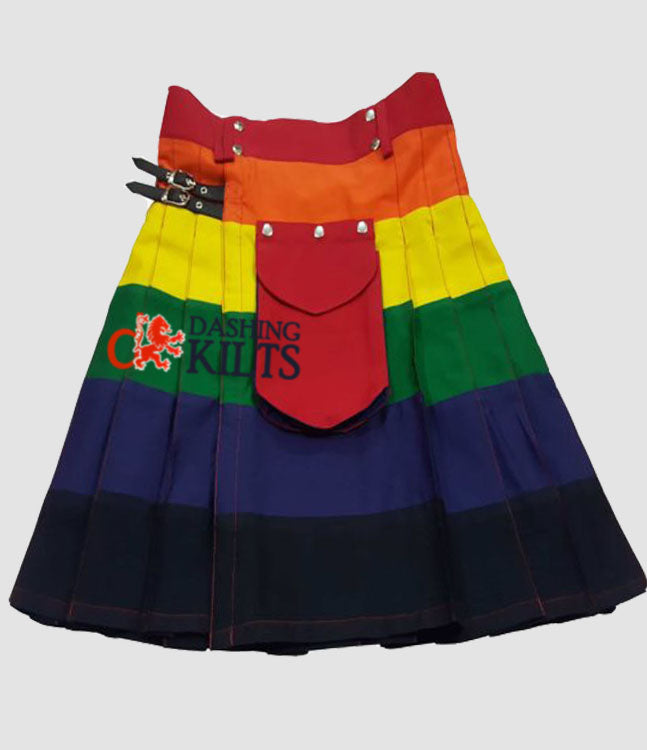 Pride Rainbow Dashing kilt