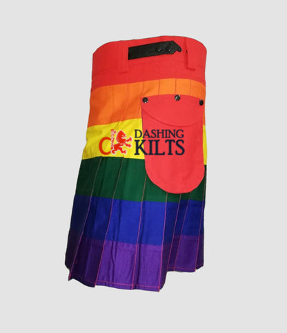 Pride Rainbow Dashing kilt