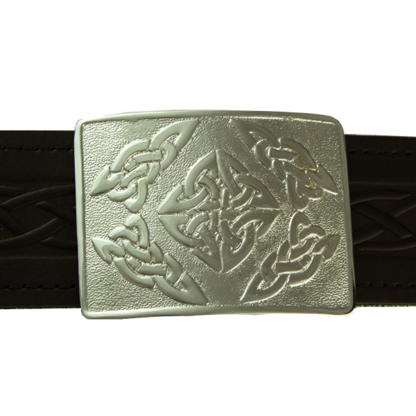 Celtic Knot Buckle for kilt belt